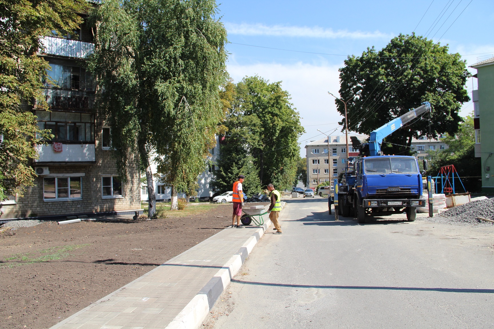 Квадра меняет теплосети на ул.Белинского в Губкине на сумму 50 млн рублей