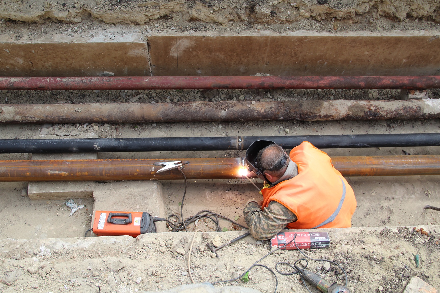 Квадра заменит более 1 км теплосетей на ул.Раевского в Губкине