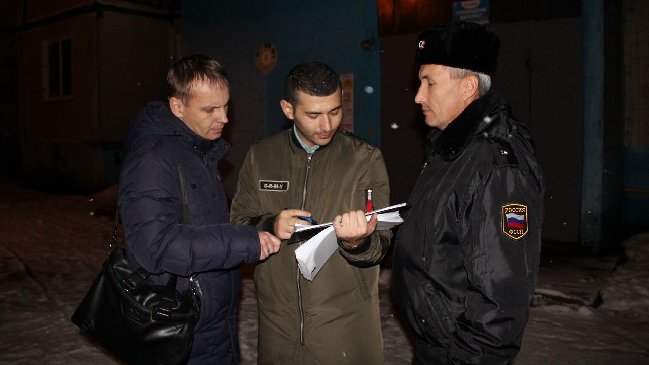 В Белгороде приставы провели рейд по квартирам должников «Квадры»