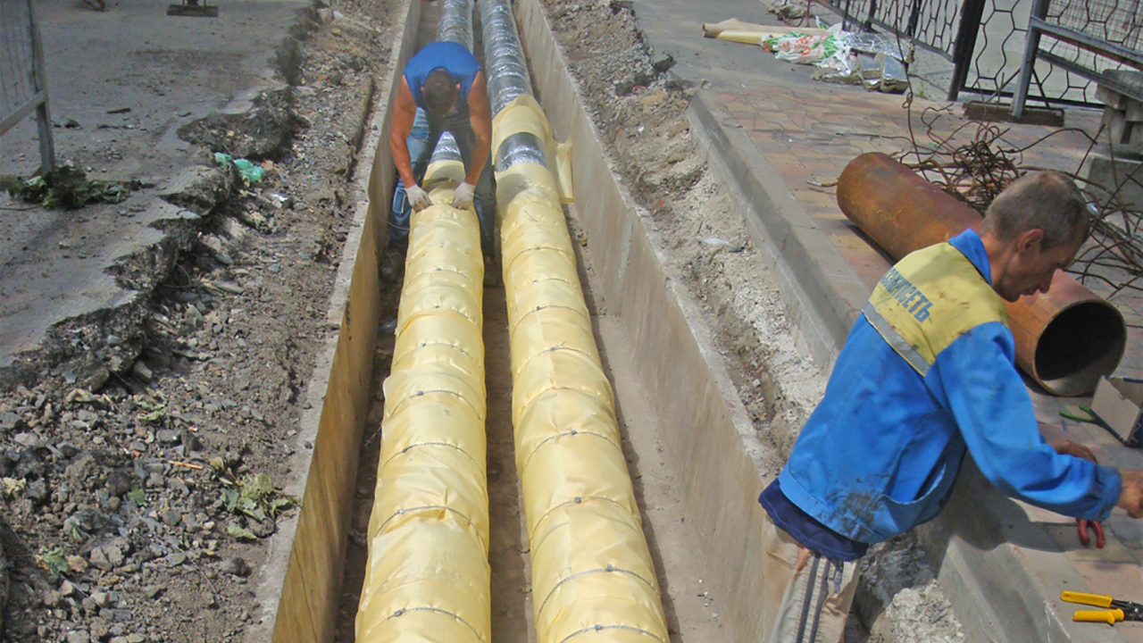 Завершены работы по замене квартальных теплосетей Белгорода