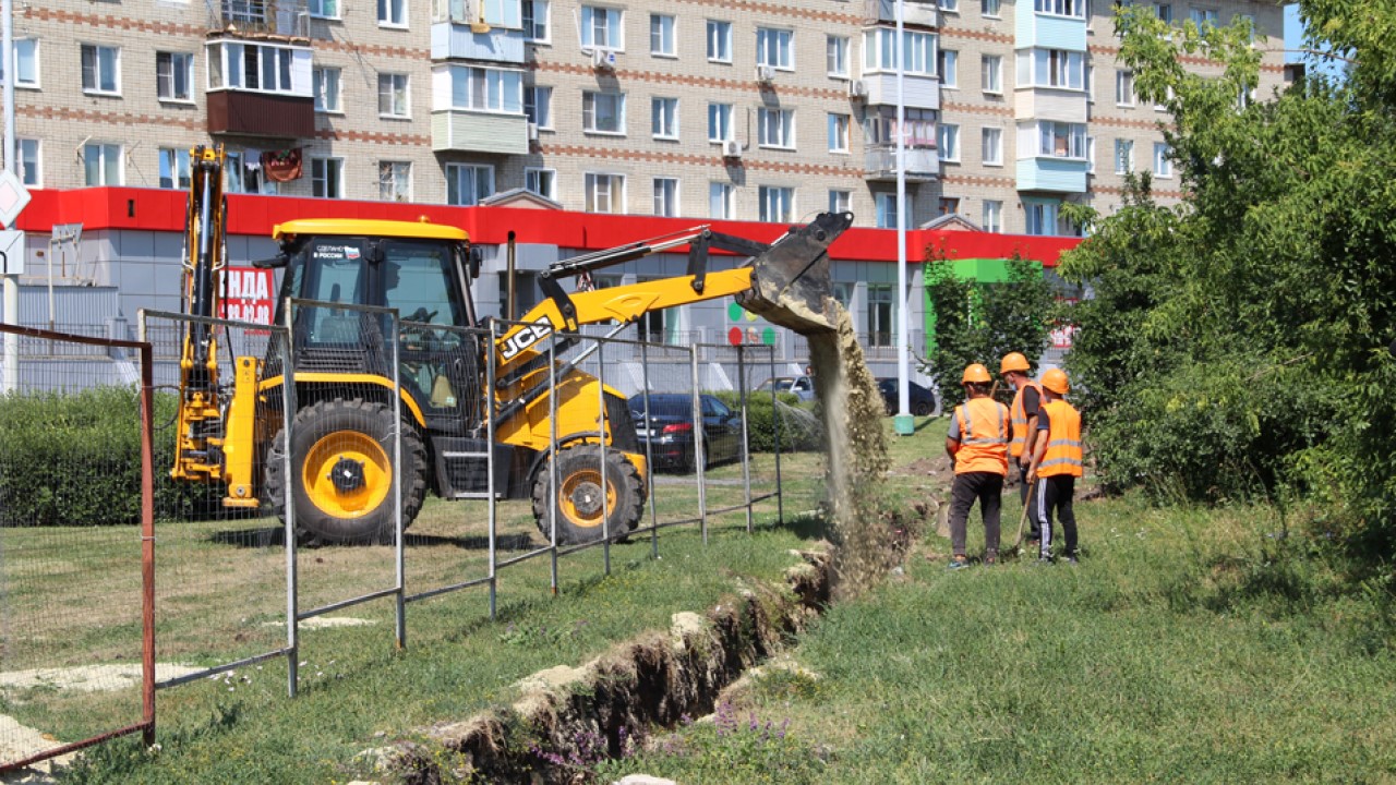 «Квадра» построит в Губкине более 2 км циркуляционных трубопроводов горячего водоснабжения 