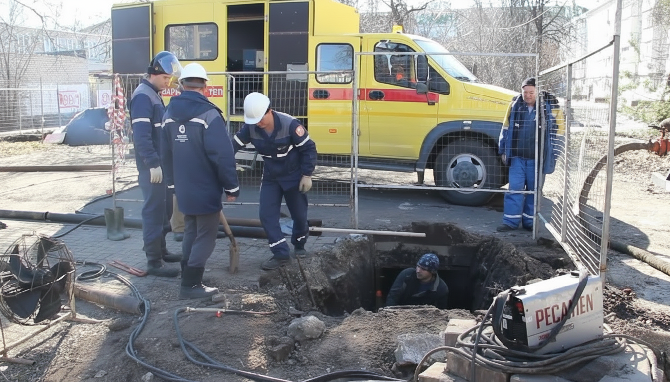 Энергетики из региональных филиалов «РИР Энерго» помогают восстанавливать теплосети Белгорода  