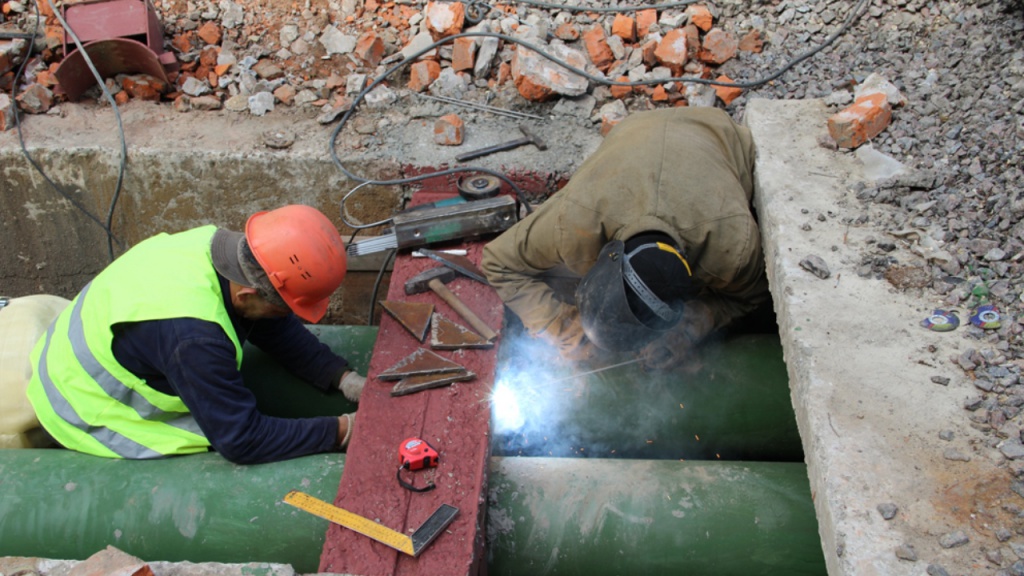 «Квадра» заменила 2 км теплосетей в центре Белгорода