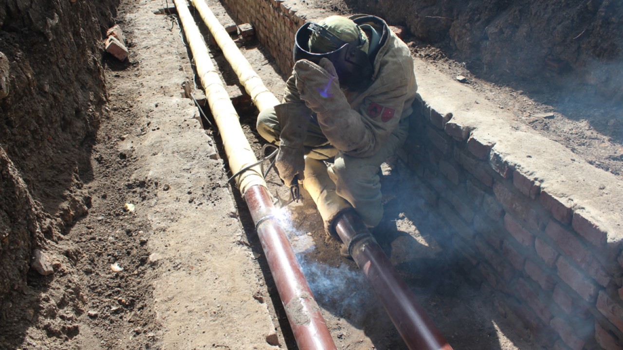 Белгородская «Квадра» заменила в Валуйках и Волоконовке 1 км теплосетей